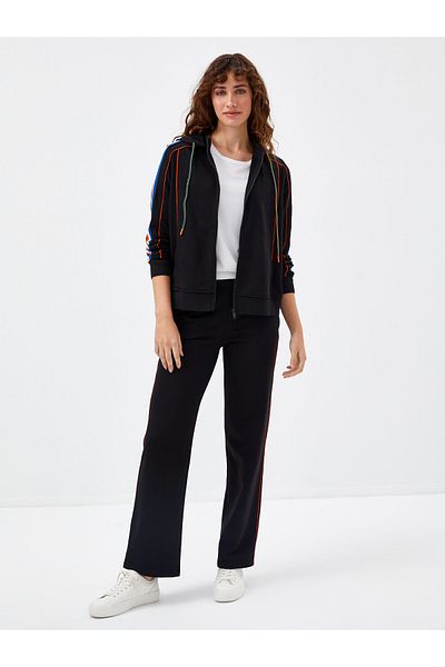 Faik Sönmez Contrast Color Stripe Detailed Tracksuit Top 68337