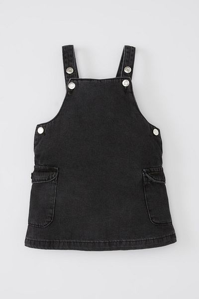 DeFacto Baby Girl Strappy Jean Dress C1027a524sp