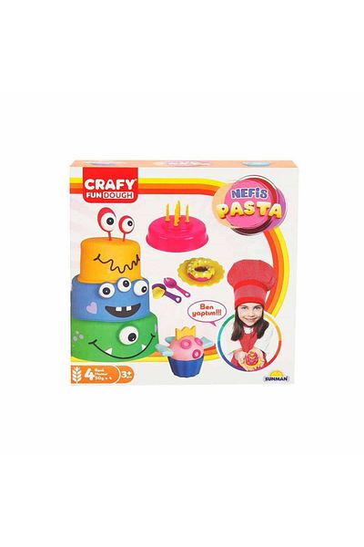 Sunman Campaign Estevia Crafy Yummy Cake Play Dough Set 200 g 17 Pieces New!! !
