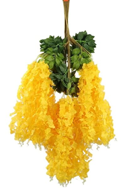 Sagging Acacia Flower 3 Branches 100 Cm. Artificial Flower Acacia 12 Pieces