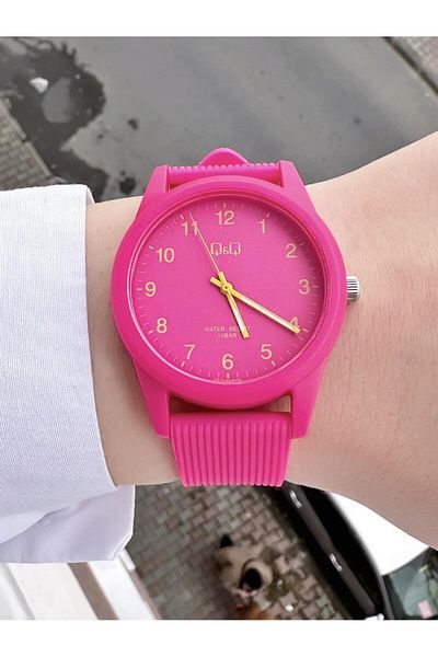 Q&Q Women's Waterproof Plastic Cord Wristwatch