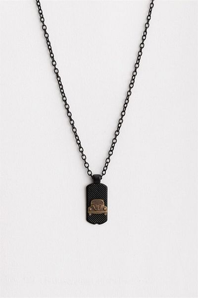 Tudors Unisex Black Necklace