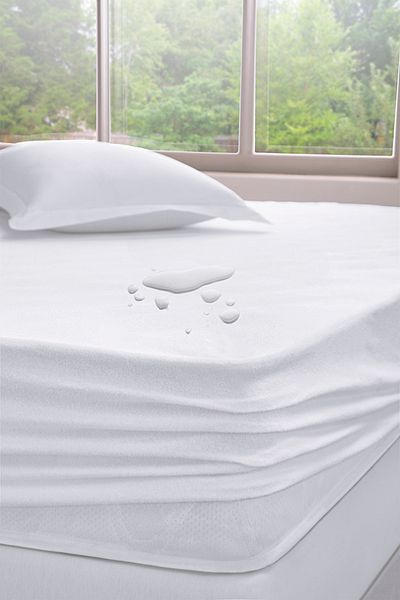 eco concept Micro Fitted Full Edge Elastic, Liquid Proof Mattress Cover, Mattress Protector, Patient Mattress