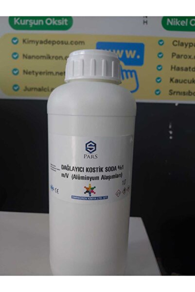 Pars Dağlayıcı Kostik Soda %1 m/V(Alüminyum Alaşımları) 1LT
