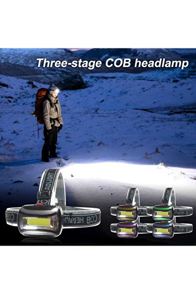 Dalian Home Işıklı Kafa Lambası Pt-5018 3 Fonksiyonlu Led Kafa Lambası Feneri