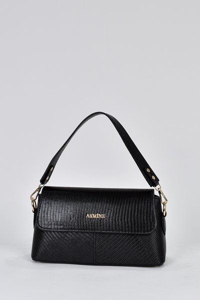 Armine Women's Shoulder Strap Handbag Black 347