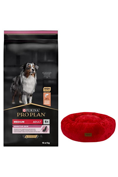 Pro Plan Pro Plan Adult Somonlu Medium Hassas Köpek Maması 14 Kg + Lepus Luxe...