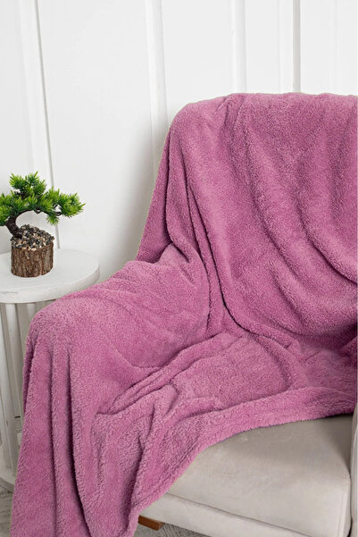 pijamacity Pembe Renk Tek Kişilik Yumuşak Wellsoft Tv Battaniyesi