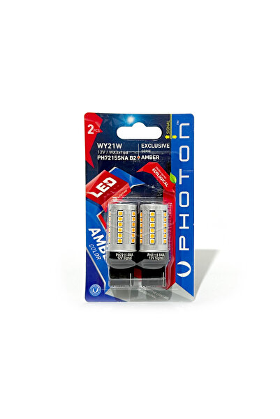 Photon T20 Duy Led Sinyal Ampulü WY21W Amber / Turuncu