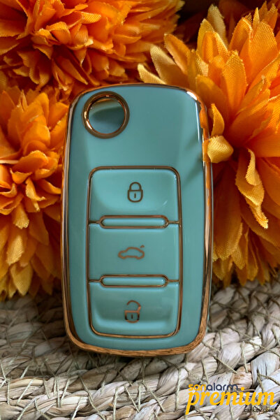 sarıalarm غطاء وحدة التحكم الآلي الفاخر لسيارة فولكس فاجن سيات سكودا جولف ترانسبورتر كادي جيتا جرين