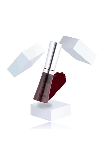 Cecile Long Kisses Lipgloss Likit Kalıcı Ruj No:25 Night Claret Red