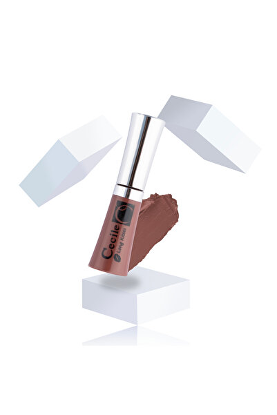 Cecile Long Kisses Lipgloss Likit Kalıcı Ruj No:35 Chocolate Fondue