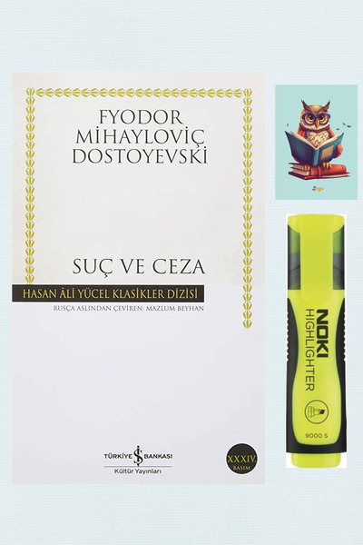 TÜRKİYE İŞ BANKASI KÜLTÜR YAYINLARI Suç Ve Ceza Romanı - Dostoyevski - 978975...