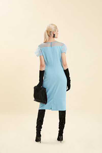 VERDA Сукня з деталями з органзи