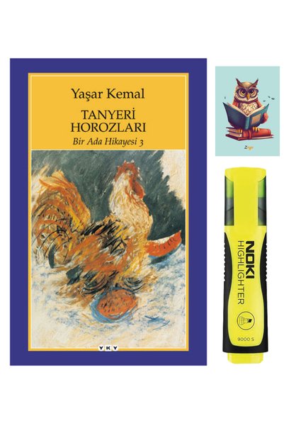Yapı Kredi Yayınları Bir Ada Hikayesi 3 - Tanyeri Horozları - Yaşar Kemal - Y...