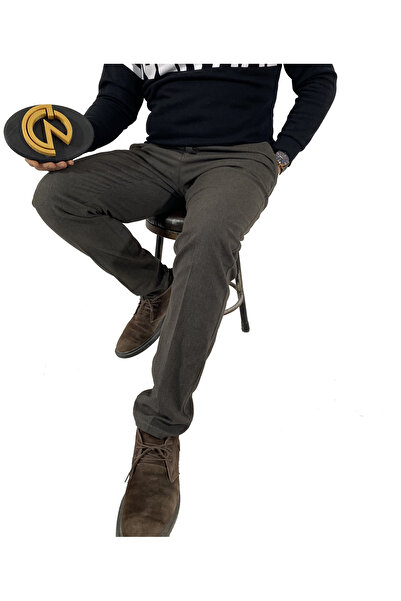 dcn giyim 1985 Men's Seasonal Trousers - Golden Horn Detailed