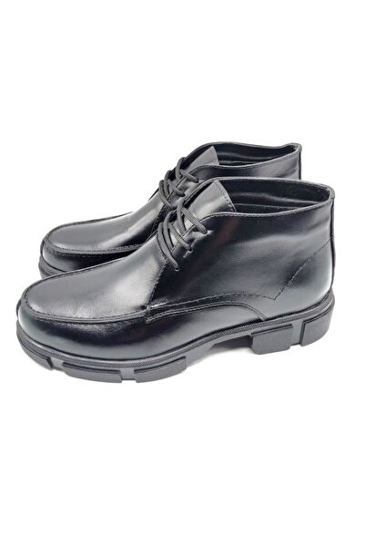 Güvener Siyah Yüksek Tabanlı Erkek Bot