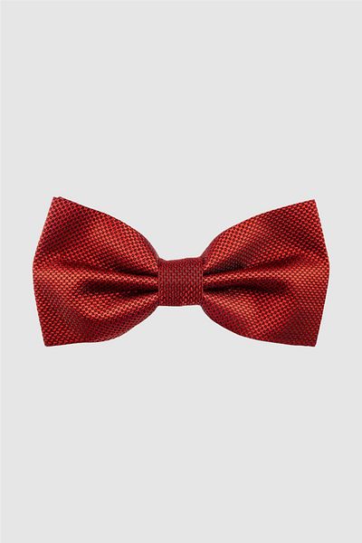 Tudors Dobby Red Men's Bow Tie