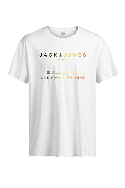 Jack & Jones Ανδρικό μπλουζάκι με λαιμόκοψη με γράμματα JACK JONES 12256771