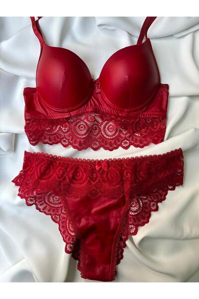 Fates PADDLE LEATHER BRA PANTY SET