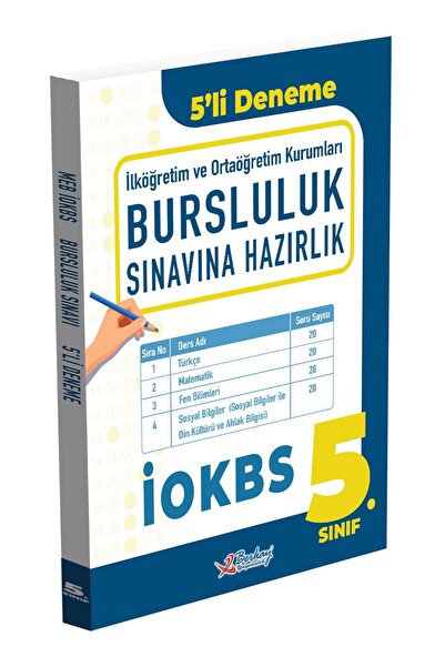 Berkay Yayıncılık 5.SINIF İOKBS BURSLULUK SINAVINA HAZIRLIK DENEMESİ