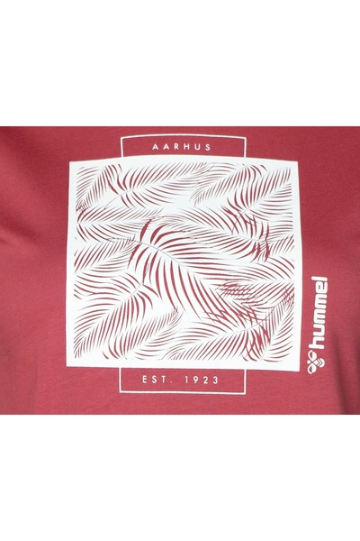 hummel Elise Women's Red Crew Neck T-Shirt