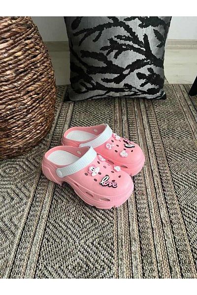 Behtah Kundura Thick High-Sole Full Orthopedic Nurse Doctor Beach Slippers with 8 Cross Ornament Gifts