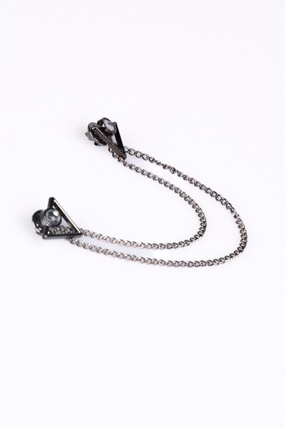 Tudors Erkek Siyah Yaka İğnesi