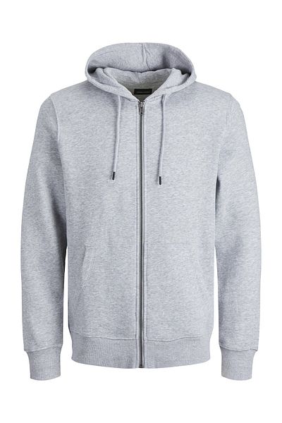 Jack & Jones Plus Kapuzenpullover mit Reißverschluss Große Größen Einfarbig Kapuzenpullover mit Reißverschluss