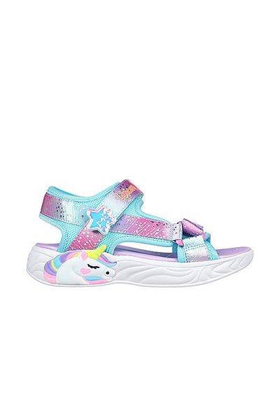 Skechers slippers hotsell kids purple