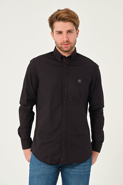 Catto Peak Cămașă Regularfit Poplin Lycra Stripe