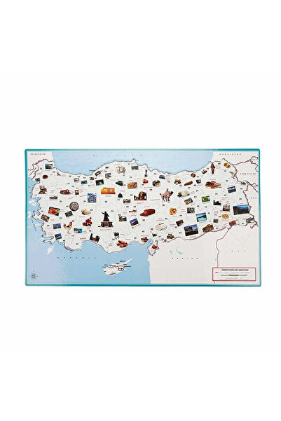 OyuncakZade Çocuk Puzzle Türkiye Haritası Eğitici Öğretici Zeka Geliştirici