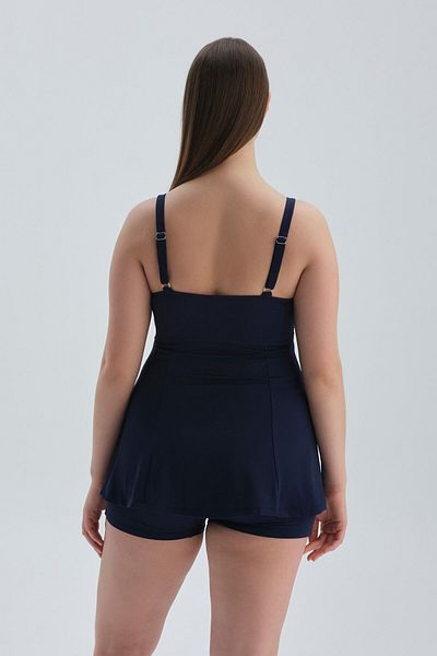 Dagi Μπλε Navy Corseted Tankini Top