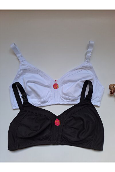 NARIYA Plus Size D Cup Cotton Bra 2-Piece - Recovery Comfortable Daily Underwear