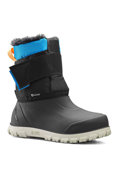 Decathlon Cizme de zăpadă impermeabile pentru copii - 24 / 38 - Negru - Sh500