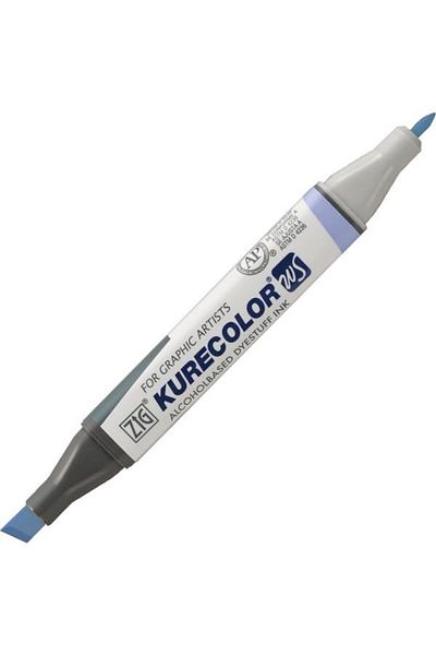 Zig Kurecolor Twin S Graphic Drawing Pen 350 Ice Blue
