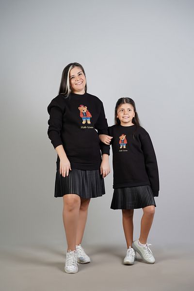 EYLÜL ELİF BUTİK Mother Daughter Sweatshirt Dress (Mother And Child Sold Separately)