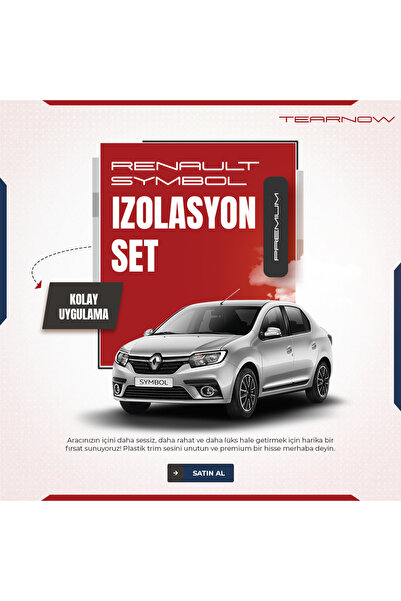 TEARNOW الرمز، Logan Mcv، مجموعة Sandero Stepway Trim المضادة للصوت والراحة/ا...