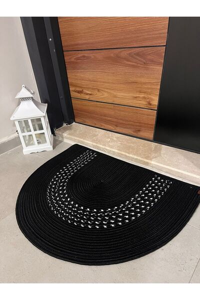 BHR Creative قش الجوت، منسوج يدويًا، ممسحة، باب أمامي، سجادة حمام، سجادة شرفة...