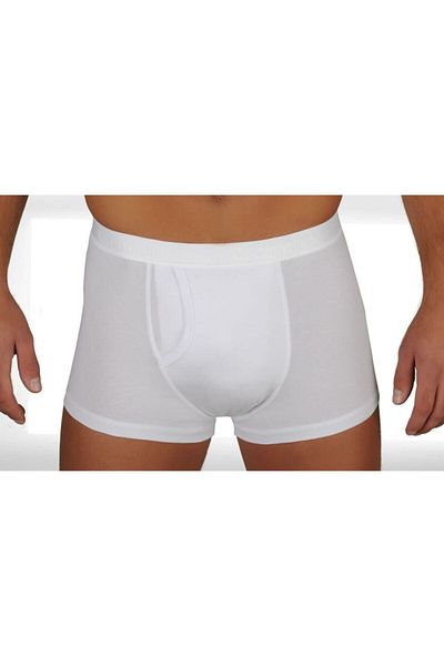 CARETEX White Men's Absorbent Boxers - High Absorbent, Antiallergic and Washable, Liquid Proof 5XL