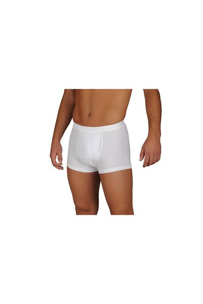 CARETEX White Men's Absorbent Boxers - High Absorbent, Antiallergic and Washable, Liquid Proof 5XL