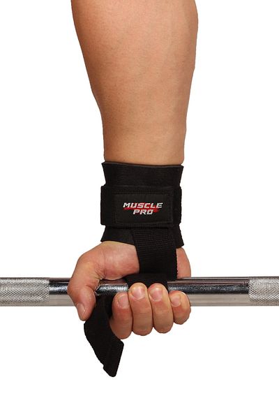 MUSCLE PRO Grip Pro Lifting Strap-Wristband Straps & Weight Strap