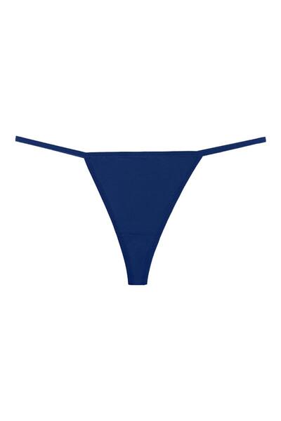 Sensu Kadın Ipli Brazilian Tanga 7'li Külot Set Karışık Renkler Kts3022