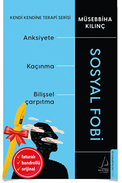 Destek Yayınları Alfa Kalem + Sosyal Fobi - Kendi Kendine Terapi Serisi / Müs...