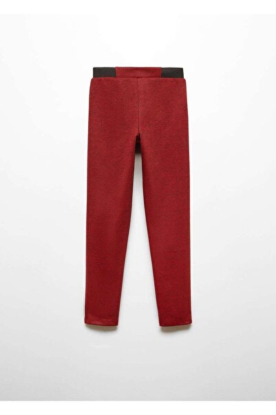 MANGO Kids Red Leggings for Kids
