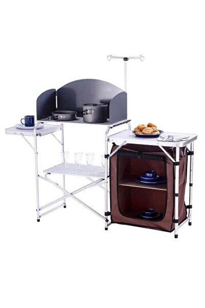 MADFOX Luxi Katlanır Portatif Kamp Mutfağı Masası