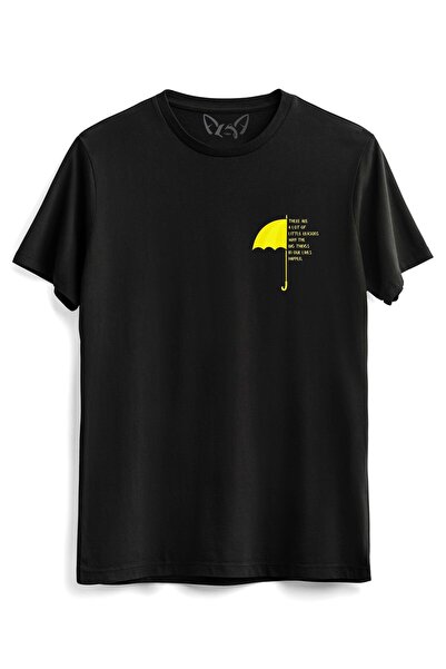 Alfa Tshirt How I Met Your Mother Tasarımlı Baskılı Çocuk Siyah Tshirt