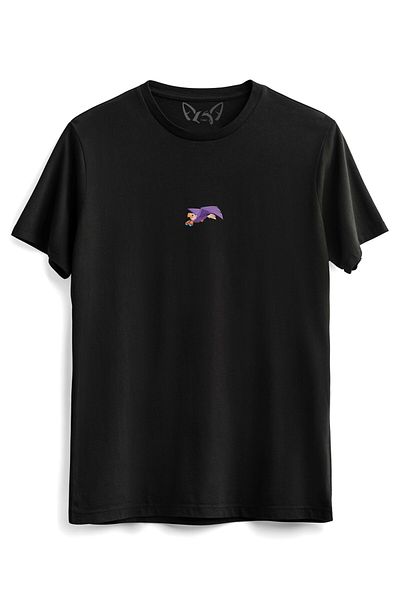 Alfa Tshirt Παιδικό μαύρο μπλουζάκι Animal Eagle Digital Printed