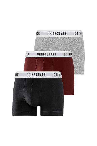 GRINSHARK Ανδρικά μποξεράκια Lycra 3 Pack Premium