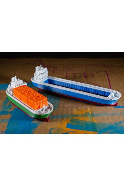 EBTOYS 2 Lİ OYUNCAK GEMİ SUDA YÜZEN COS SERİSİ